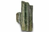 Green Elbaite Tourmaline Crystal - Leduc Mine, Quebec #244912-1